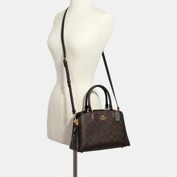 Coach Mini Lilly in Signature Canvas - Picture 4 of 4